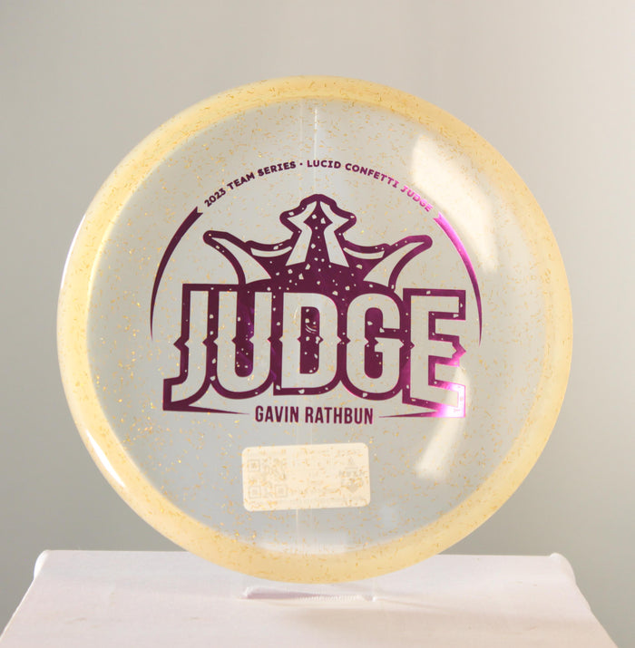 Dynamic Discs Gavin Rathbun 2023 V2 Lucid Confetti Judge Putter