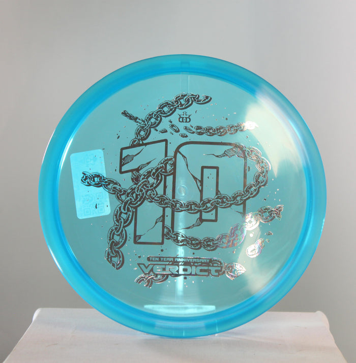 Dynamic Discs 10 Year Anniversary Lucid-Ice Verdict Midrange