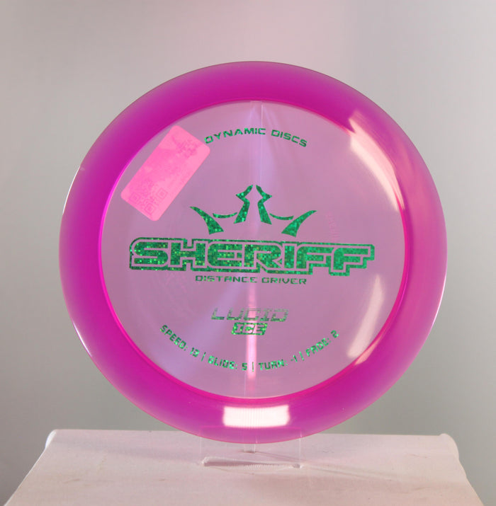 Dynamic Discs Lucid-Ice Sheriff Distance Driver