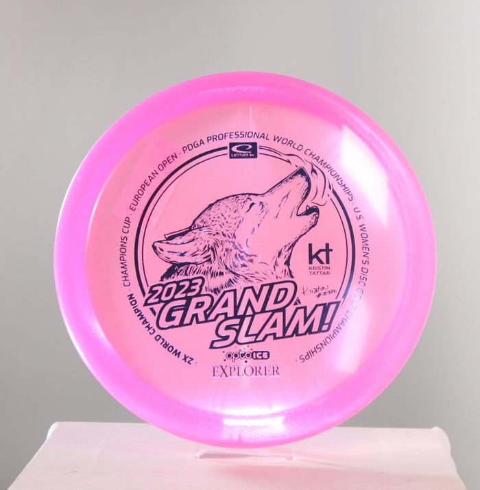 Latitude 64 Kristin Tattar Grand Slam 2023 Opto-Ice Glimmer Explorer Fairway Driver