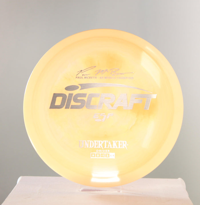 Discraft Paul McBeth 6x Signature Series ESP Undertaker Fairway Driver