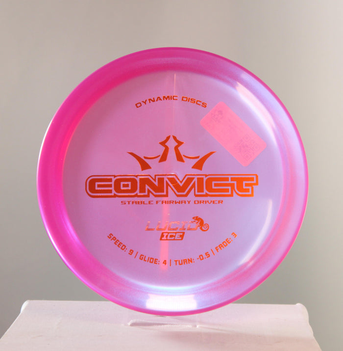 Dynamic Discs Lucid-Ice Chameleon Convict Fairway Driver