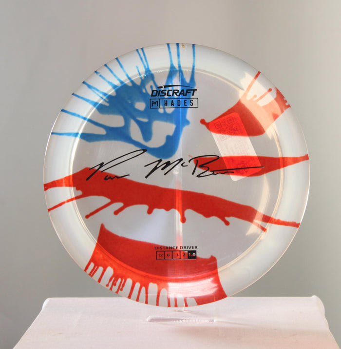 Discraft Paul McBeth Fly Dye Z Hades Distance Driver