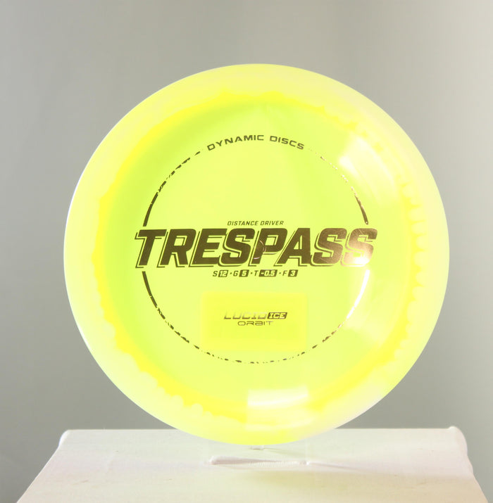 Dynamic Discs Lucid-Ice Orbit Trespass Distance Driver