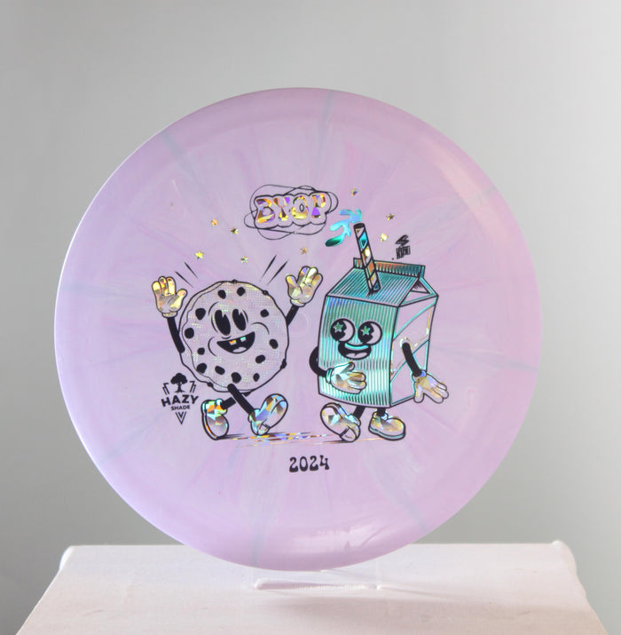 Westside Discs 2024 BYOP Milk and Cookies Origio Burst Bear Fairway Driver