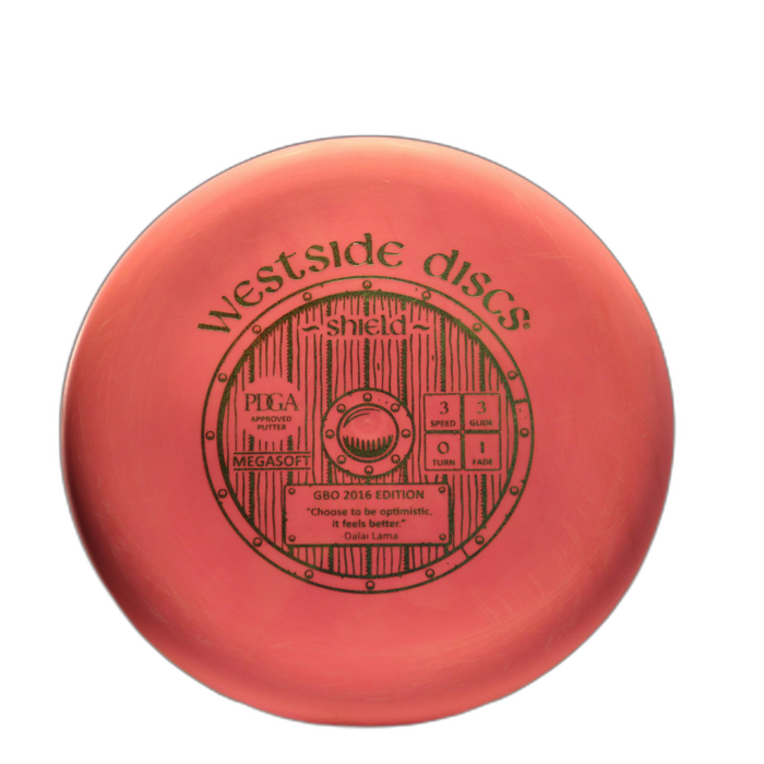 Westside Discs 2016 GBO BT Megasoft Shield Putter