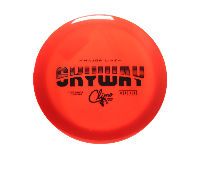 Climo Disc Golf First Run Major Line Skyway Distance Driver