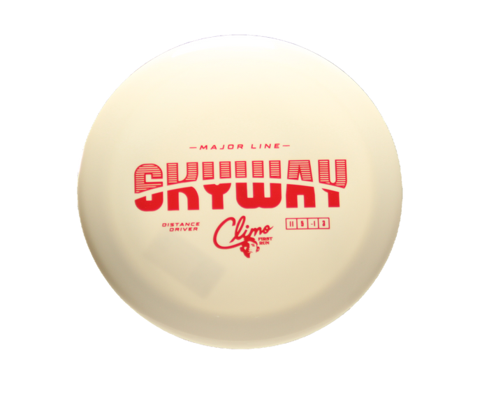 Climo Disc Golf First Run Major Line Skyway Distance Driver