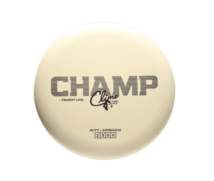 Climo Disc Golf First Run Trophy Line Champ Putter