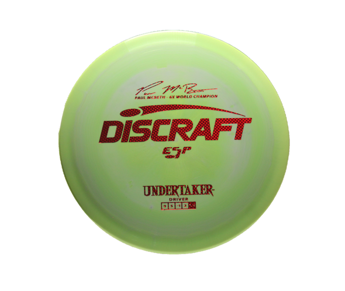 Discraft Paul McBeth 6x Signature Series ESP Undertaker Fairway Driver