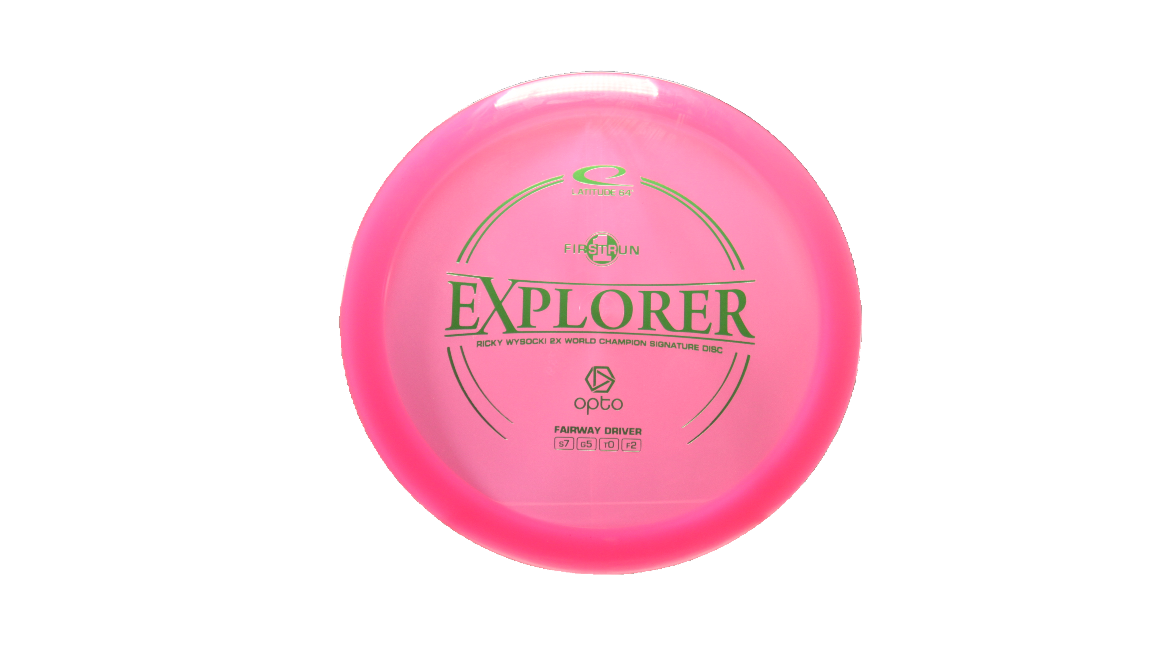 Latitude 64 First Run Opto Explorer Fairway Driver – Hazy Shade