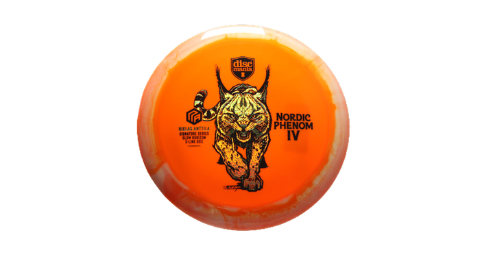 Discmania Nordic Phenom 4 Niklas Anttila Signature Series 2025 Triple Stamp Glow Horizon S-Line DD3 Distance Driver