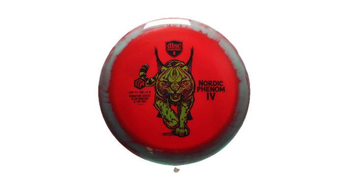 Discmania Nordic Phenom 4 Niklas Anttila Signature Series 2025 Triple Stamp Glow Horizon S-Line DD3 Distance Driver