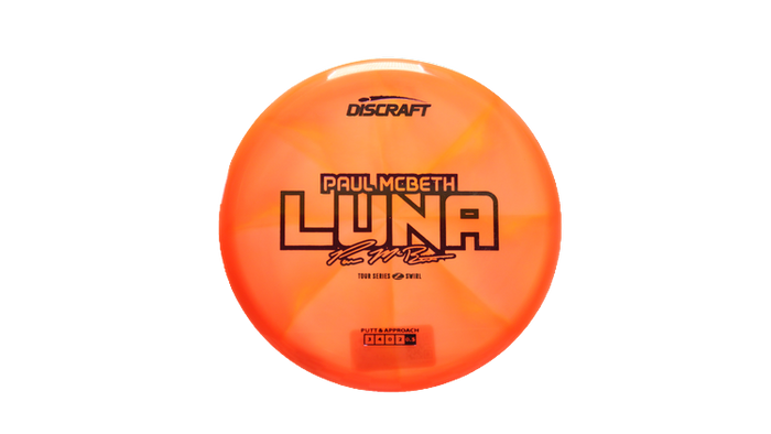 Discraft 2025 Paul McBeth Tour Series Z Swirl Luna Putter
