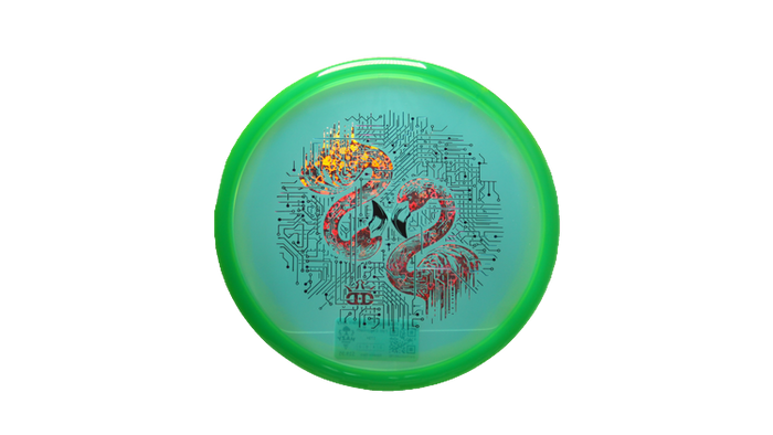 Dynamic Discs Trial by Flamingo Lucid Orbit Jury Putter