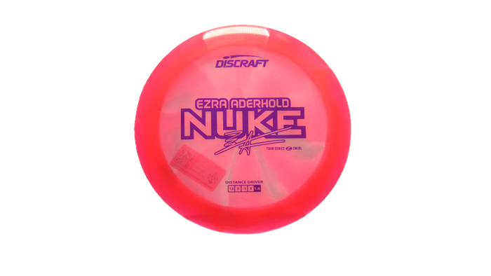 Discraft 2025 Ezra Aderhold Tour Series Z Swirl Nuke Distance Driver