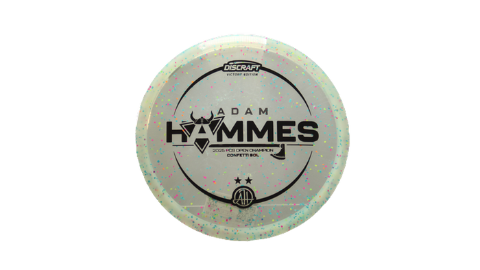 Discraft 2025 Adam Hammes Victory Edition Z Confetti Sol Midrange