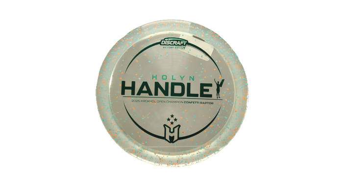 Discraft 2025 Holyn Handley Victory Edition Z Confetti Raptor Fairway Driver