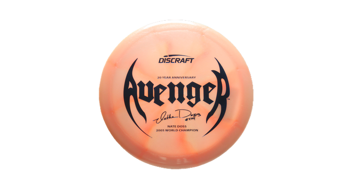 Discraft Nate Doss 20th Anniversary Commermorative Z Colorshift Swirl Avenger Distance Driver