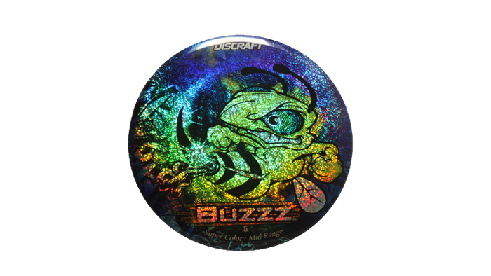Discraft Chains Blue STAR PRISM Full Foil SuperColor Buzzz Midrange