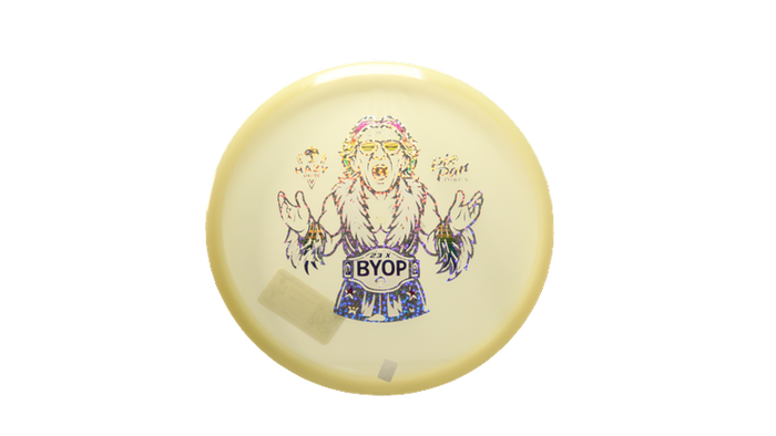 Pie Pan Discs BYOP 2025 Cherry Glow Bagger Putter