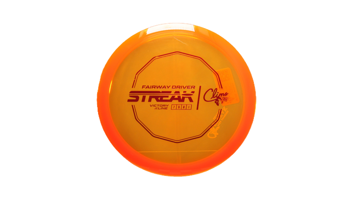 Climo Disc Golf First Run Victory Line Streak Fairway Driver