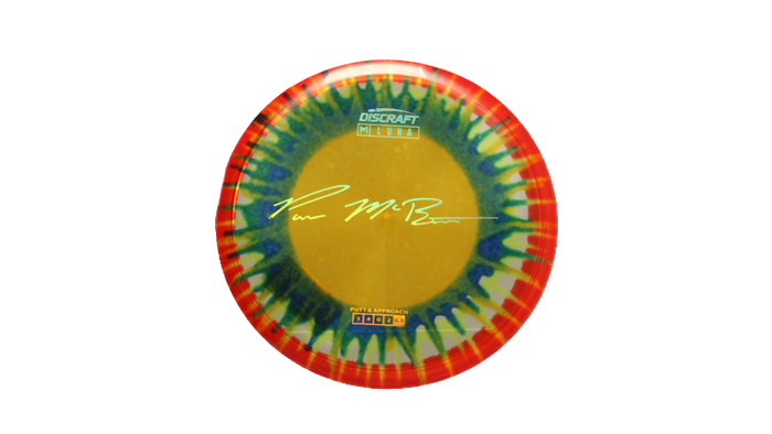 Discraft Paul McBeth Fly Dye Z Luna Putter