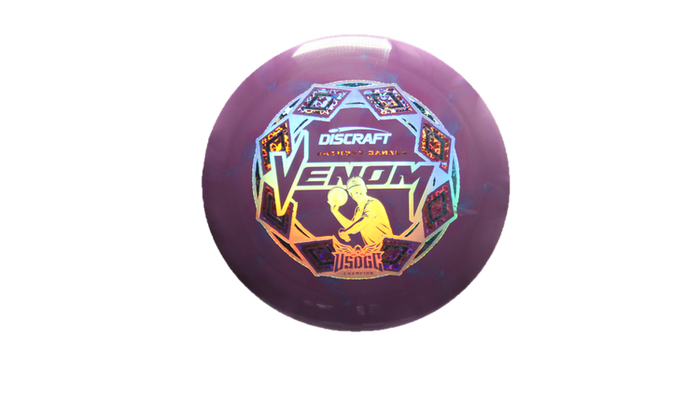 Discraft 2025 USDGC Anthony Barela Swirly ESP Venom Distance Driver