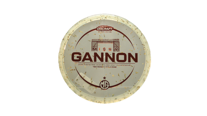 Discraft 2025 Missy Gannon Throw Pink Money Z FLX Zone Putter