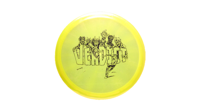 Dynamic Discs USED Skulboy Lucid Glimmer Verdict Midrange