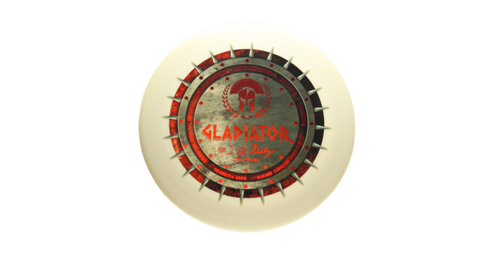 Latitude 64 Misspelled Dave "Fledberg" DecoStamp Gladiator Distance Driver