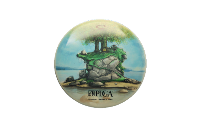 Latitude 64 PDGA Member Disc DyeMax Compass Midrange