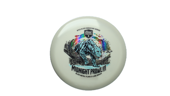 Discmania Midnight Prowl 3 - Kyle Klein Signature Series Glow Metal Flake C-Line Origin Midrange
