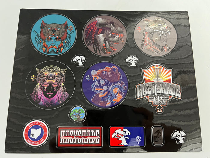 Hazy Shade BYOP 2023 Sticker Sheet