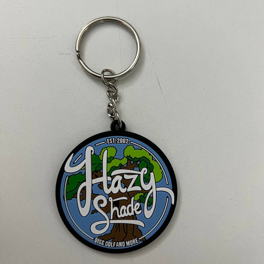 Hazy Shade Tree Logo Rubber Keychain