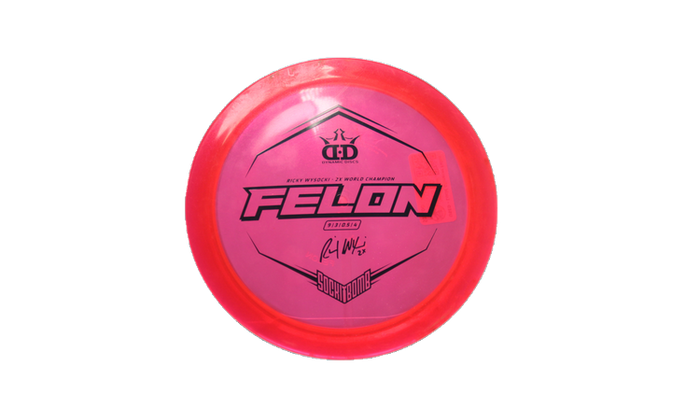 USED Dynamic Discs Lucid Glimmer Felon Fairway Driver