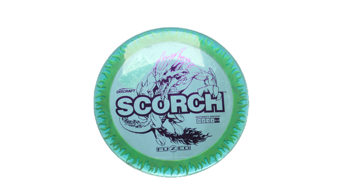 USED Discraft Fuzed Z Scorch Distance Driver