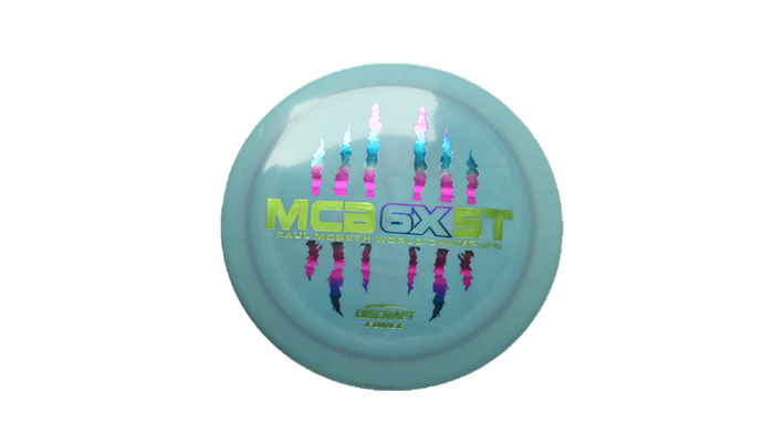 USED Discraft 2023 Paul McBeth 6X McBeast ESP Swirl Force Distance Driver