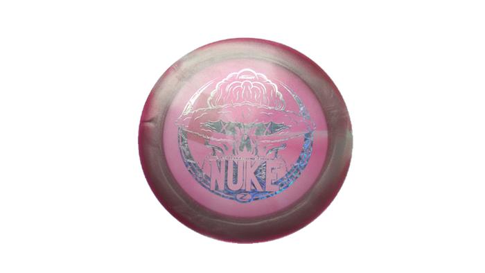 USED Discraft 2023 Ledgestone Z Metallic Swirl Nuke Distance Driver