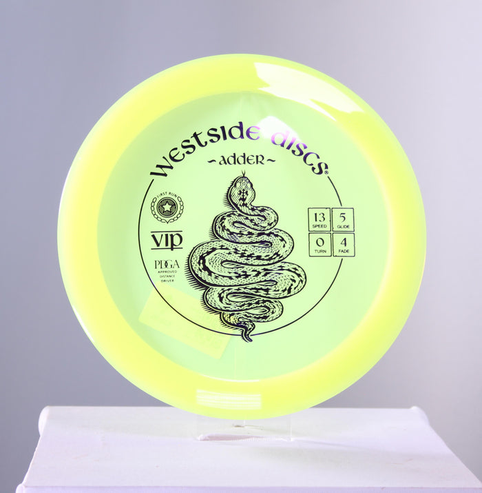 Westside Discs First Run VIP Adder Distance Driver