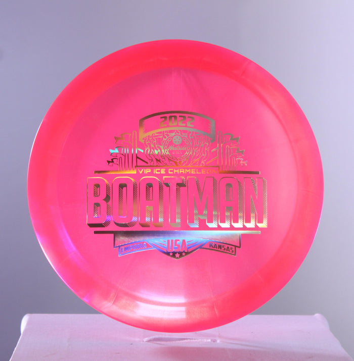 Westside Discs Worlds Fundraiser 2022 VIP-Ice Chameleon Boatman Distance Driver