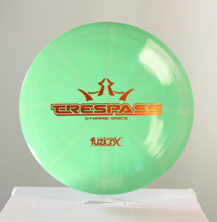 Dynamic Discs Bar Stamp Fuzion-X Trespass Distance Driver