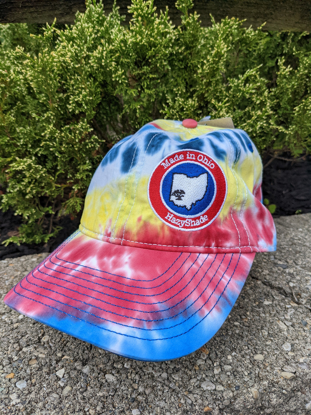 Hazy Shade "The Game" Tie Dyed Strap Back Hat