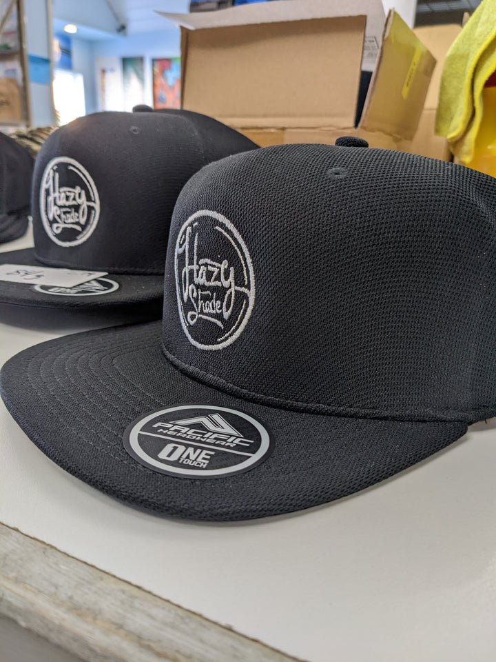 Hazy Shade High Profile A-Flex Hat Round Logo
