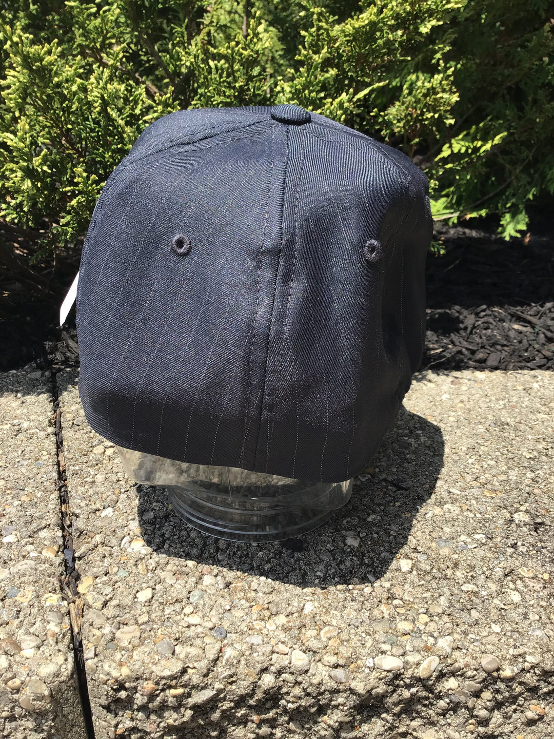 Hazy Shade Dark Grey Pinstrip Made in Ohio Flexfit Hat S/M