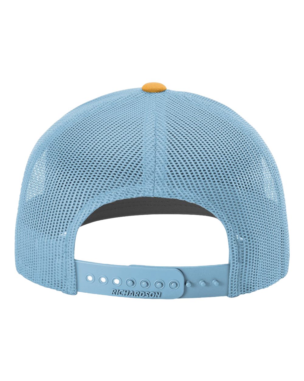 Hazy Shade Trucker Hat- White/ Columbia Blue/ Yellow MD-LG (7 - 7 3/4)