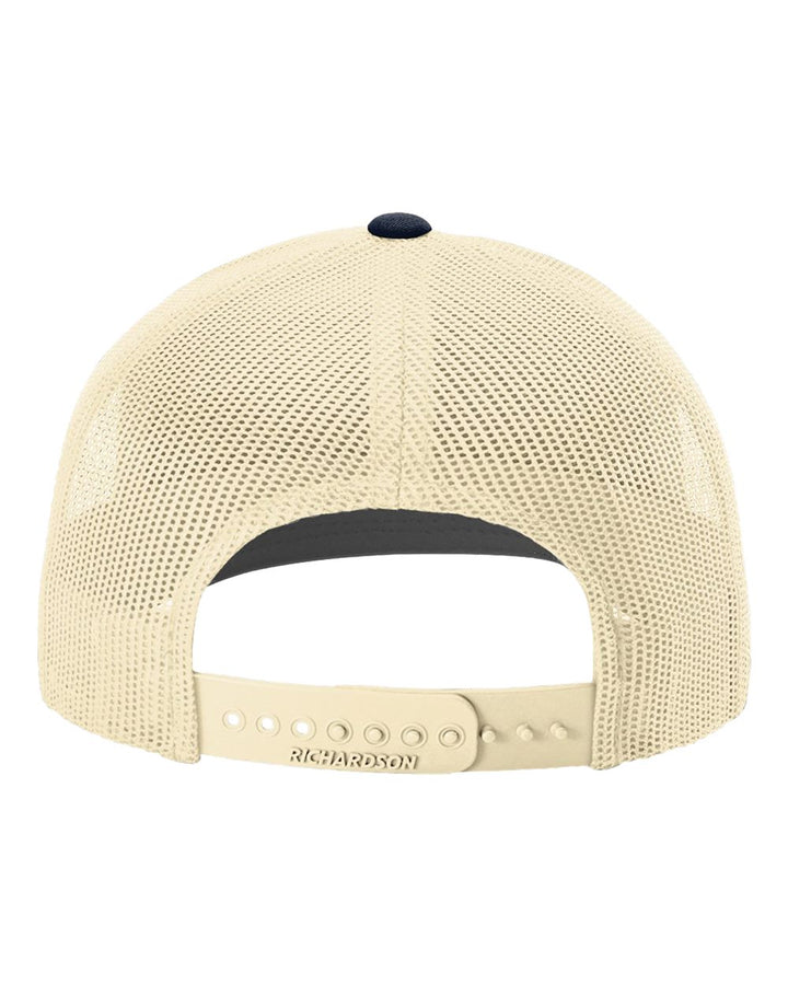 Hazy Shade Trucker Hat- Blue Teal/ Birch/ Navy MD-LG (7 - 7 3/4)
