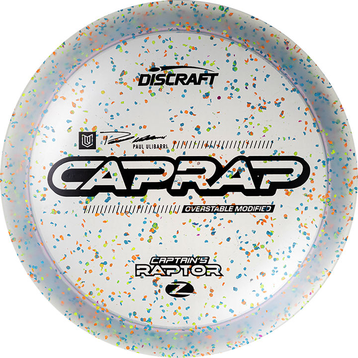 PRE-ORDER Discraft 2026 Paul Ulibarri Z Confetti Captain’s Raptor