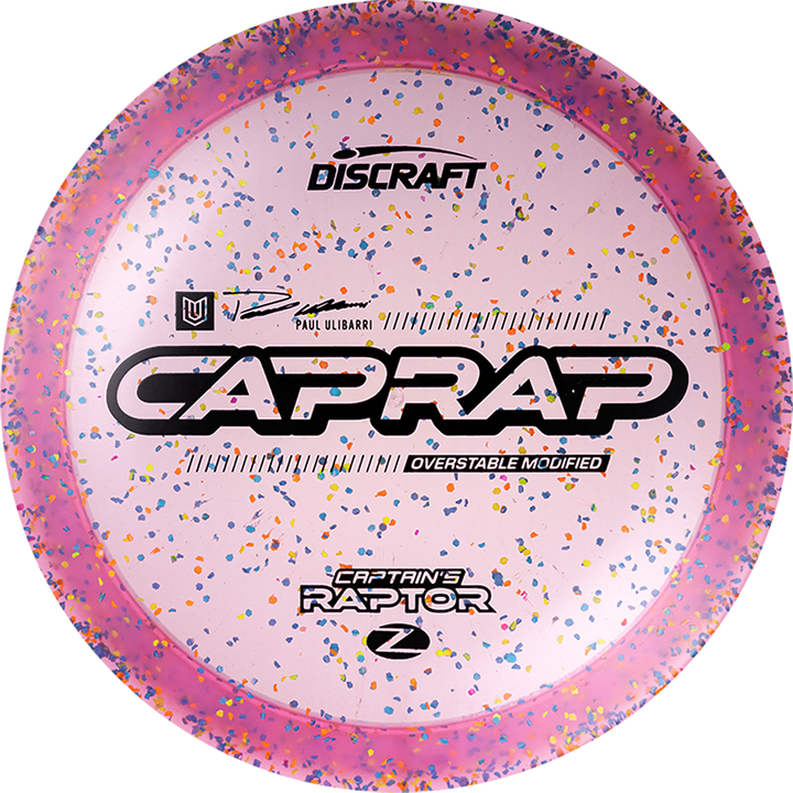 PRE-ORDER Discraft 2026 Paul Ulibarri Z Confetti Captain’s Raptor