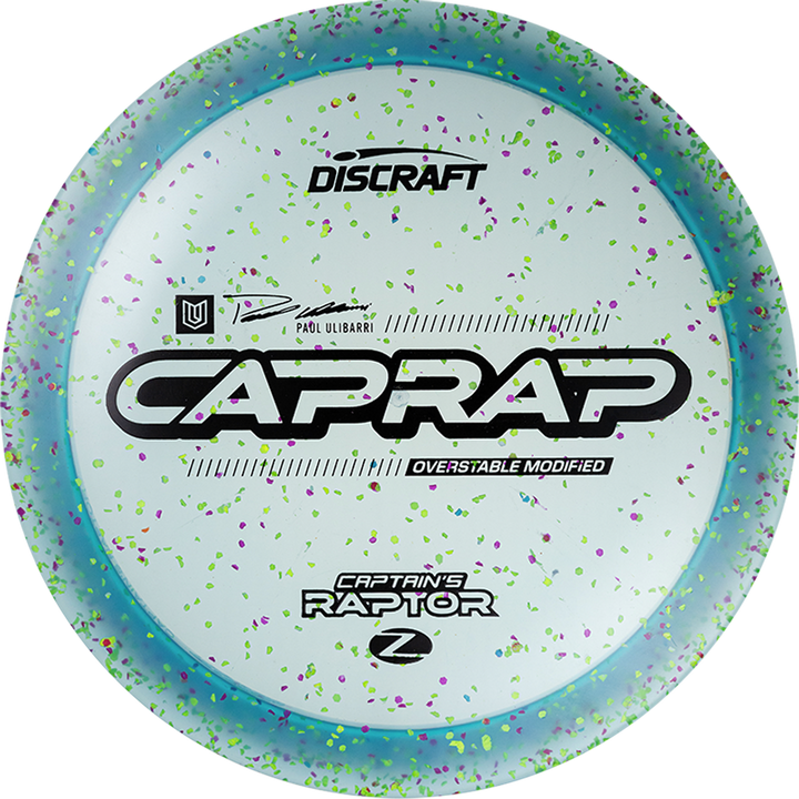 PRE-ORDER Discraft 2026 Paul Ulibarri Z Confetti Captain’s Raptor